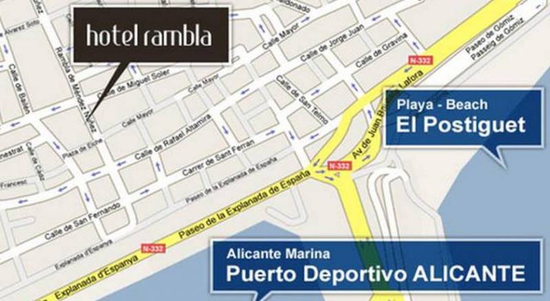 Hotel Rambla Alicante